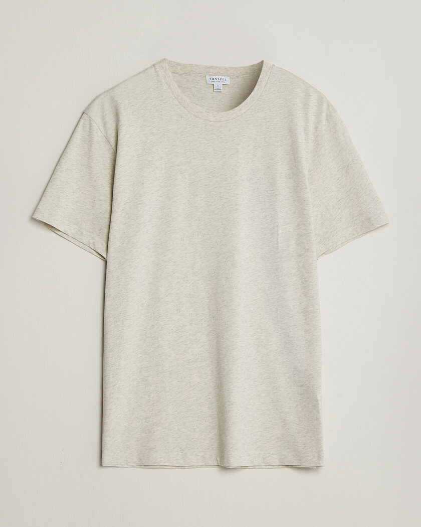 Sunspel Riviera Midweight T-Shirt Archive White – Wit