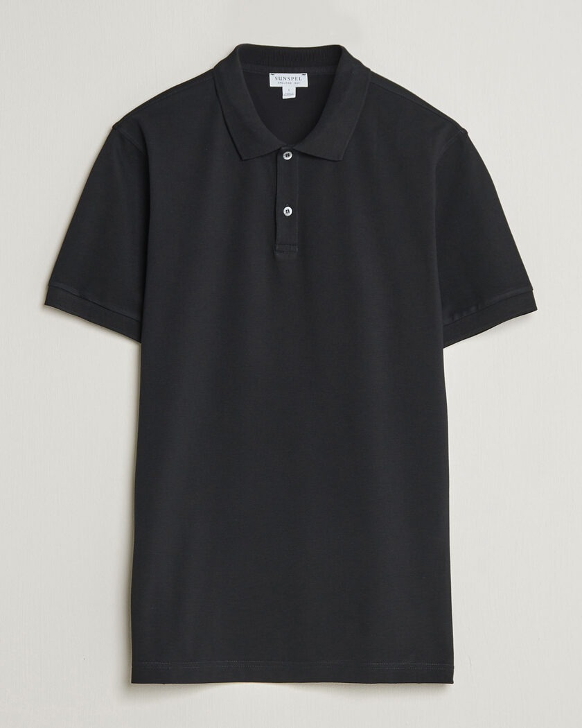 Polo Ralph Lauren Slim Fit Pima Cotton Polo Polo Black | Man