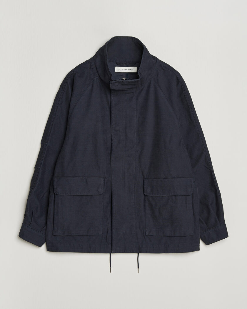 Sunflower Field Jacket Navy – Blauw