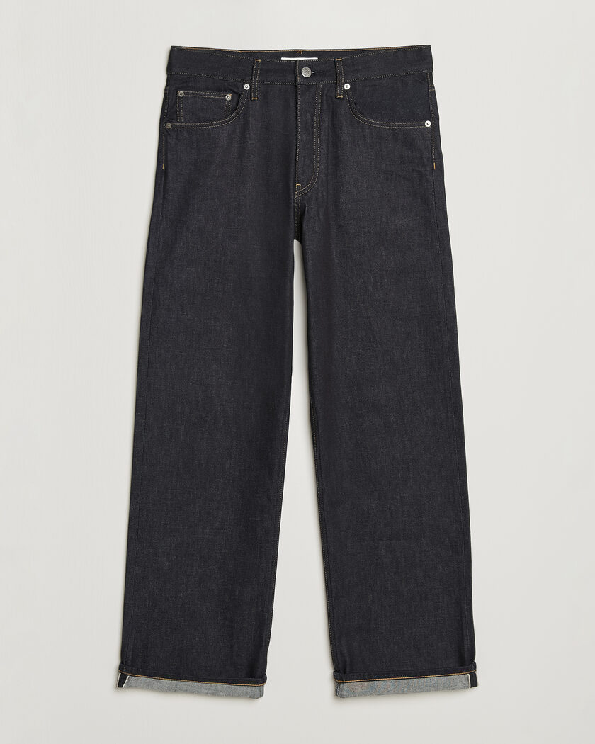 Sunflower Loose Selvedge Jeans Raw Indigo – Bleu