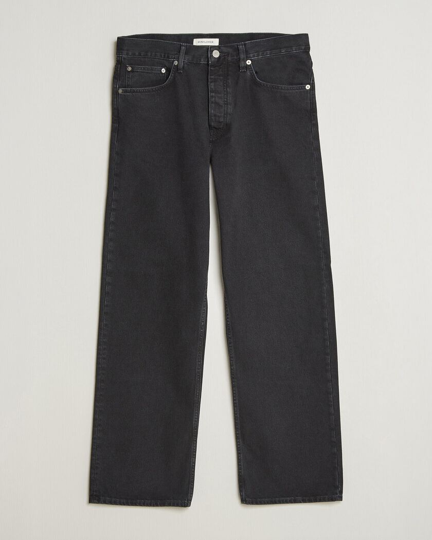 Sunflower Loose Jeans Washed Black – Noir