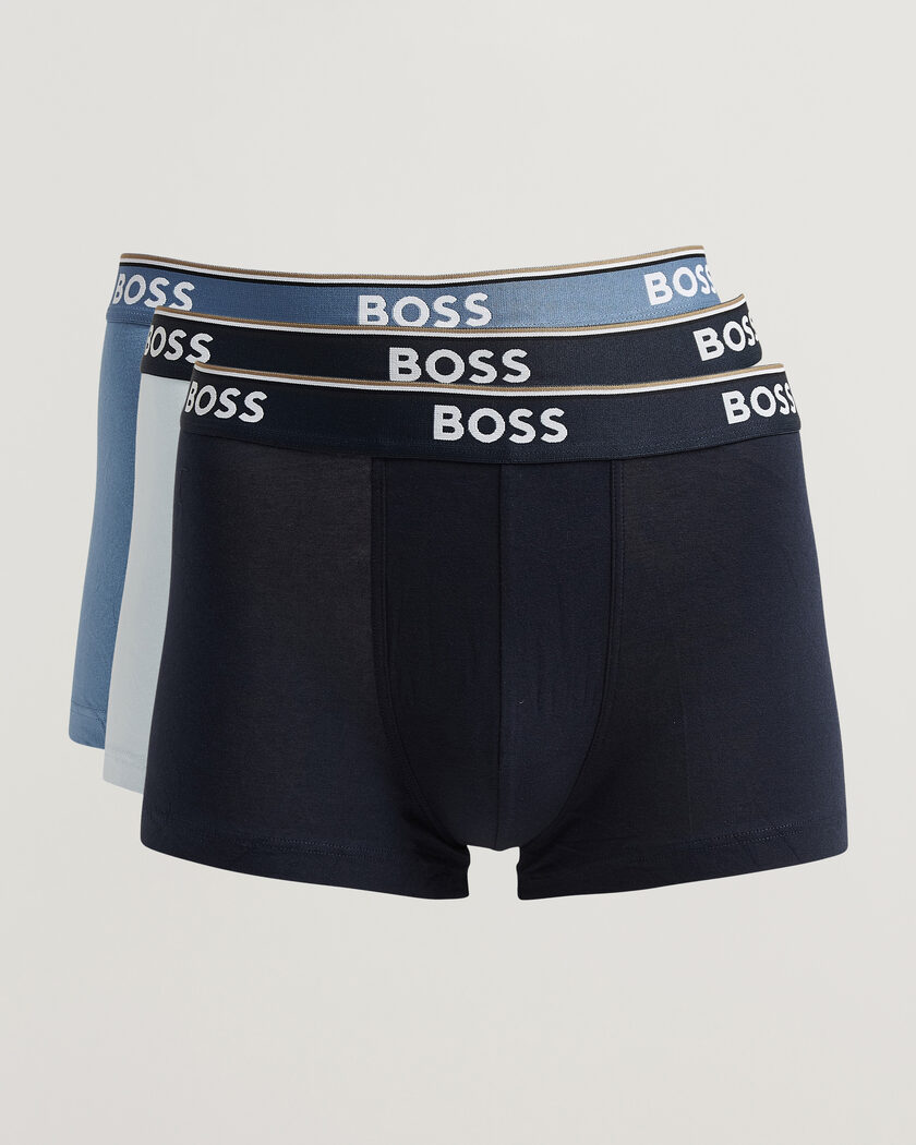 BOSS BLACK 3-Pack Trunk Navy/Blue/Light Blue – Bleu