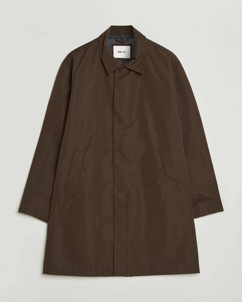 NN07 Steve Technical Coat Demitasse Brown – Bruin