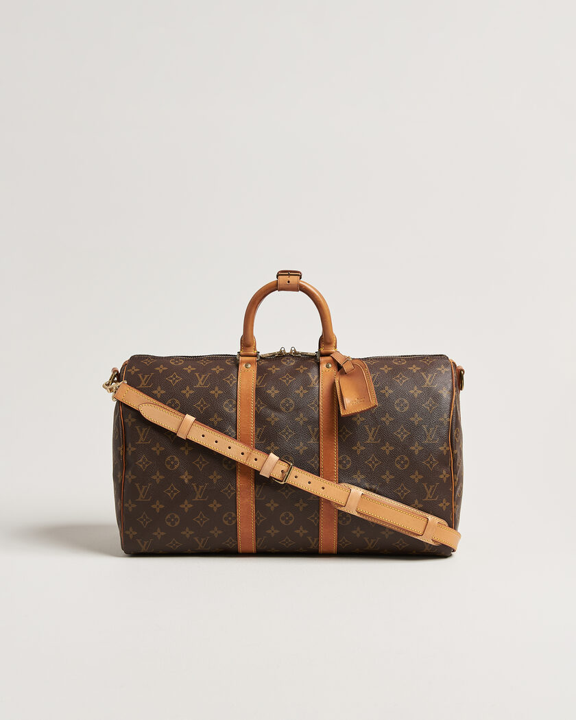 Louis Vuitton Pre-Owned Keepall 45 Bandouliére Monogram – Bruin