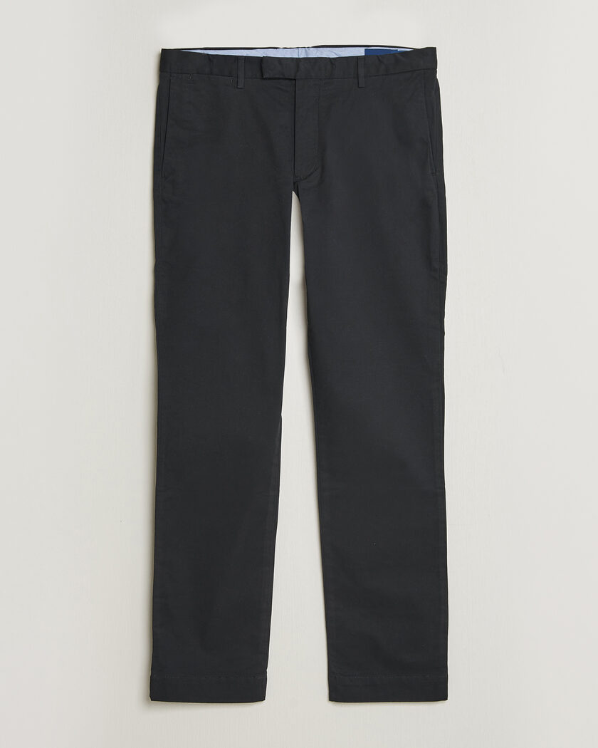 Polo Ralph Lauren Greenwich Slim Fit Stretch Chinos Black – Noir
