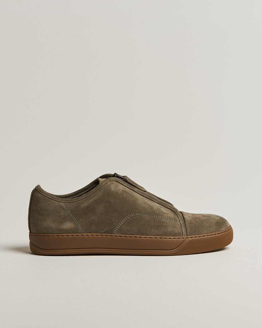 Lanvin DBB1 Zip Sneakers Khaki – Vert