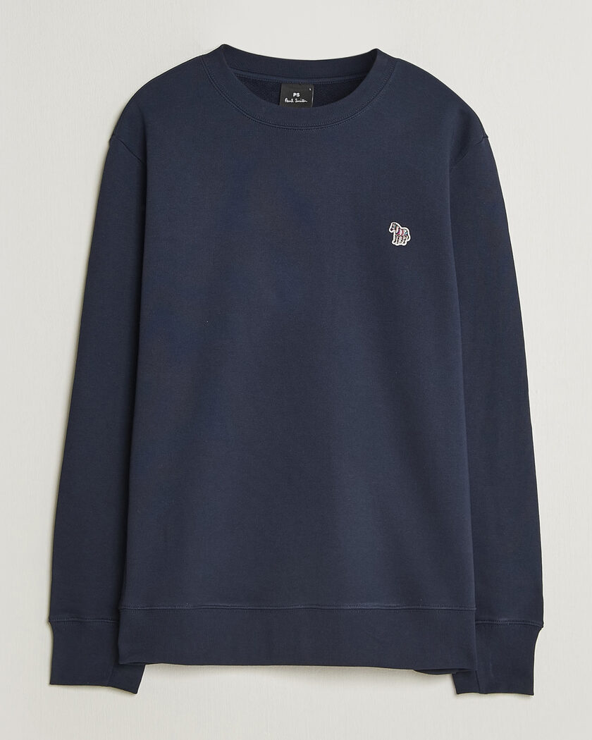 PS Paul Smith Zebra Organic Cotton Sweatshirt Navy – Bleu