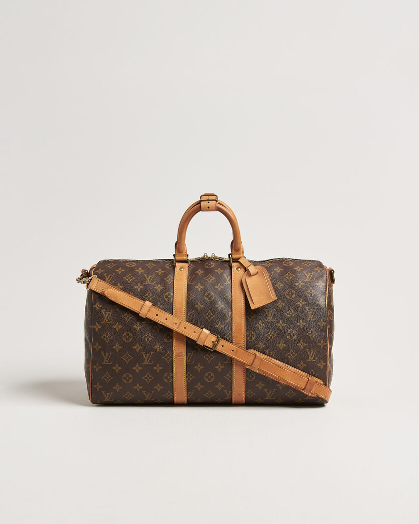 Louis Vuitton Pre-Owned Keepall 45 Bandouliére Monogram – Bruin