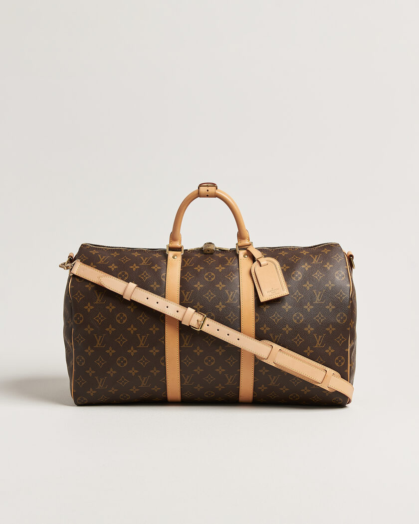 Louis Vuitton Pre-Owned Keepall 50 Bandouliére Monogram – Bruin