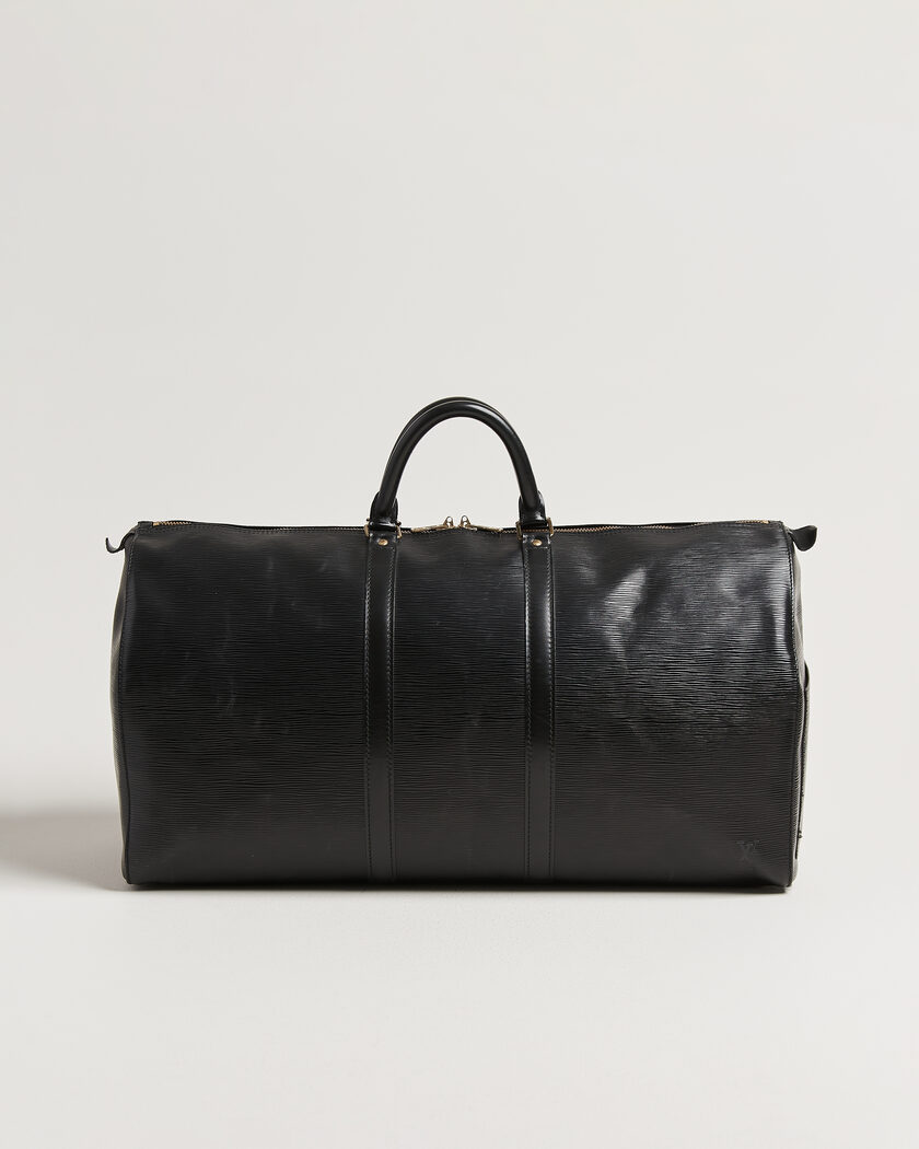 Louis Vuitton Pre-Owned Keepall 55 Epi Leather Black – Zwart