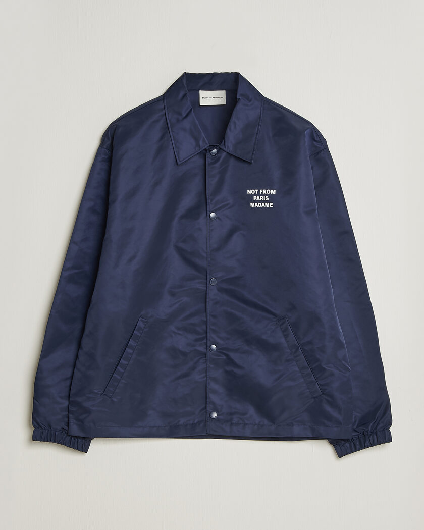 Drôle de Monsieur La Veste Slogan Jacket Navy – Bleu
