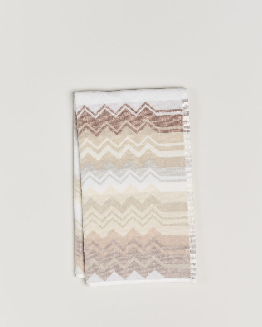 Missoni Home Giacomo Hand Towel 70x40cm Beige – Meerkleurig
