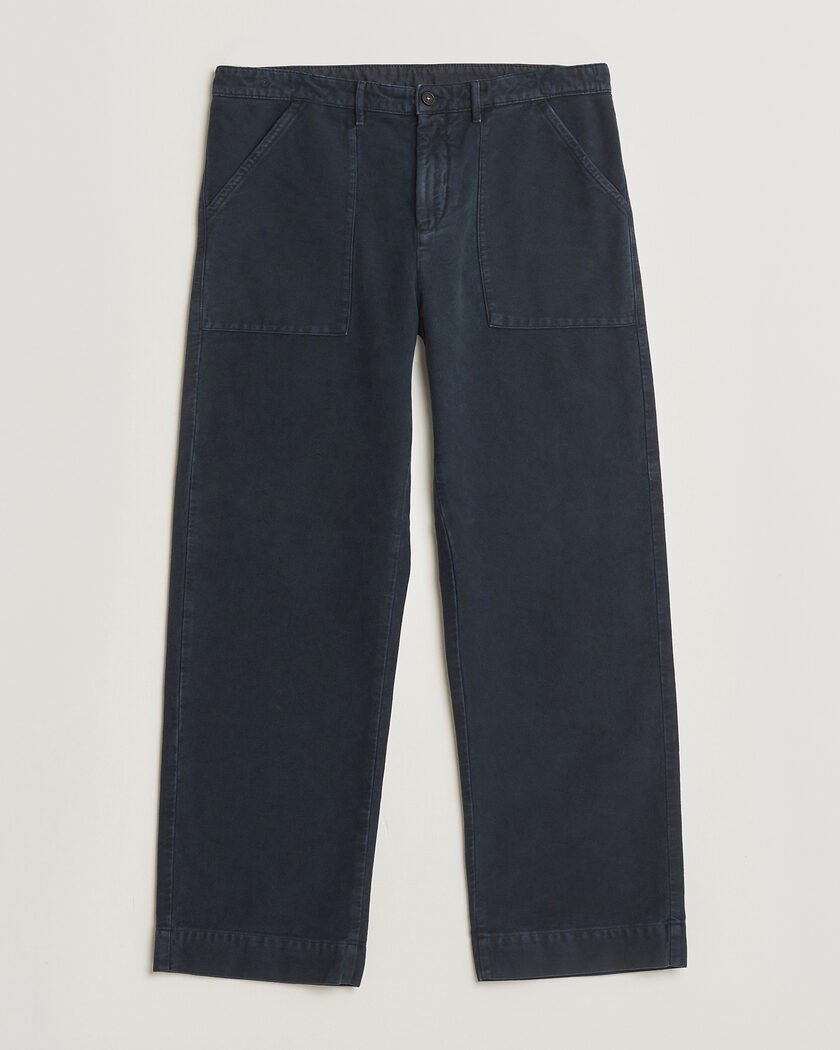 Massimo Alba Regata Moleksine Pants Navy – Blauw