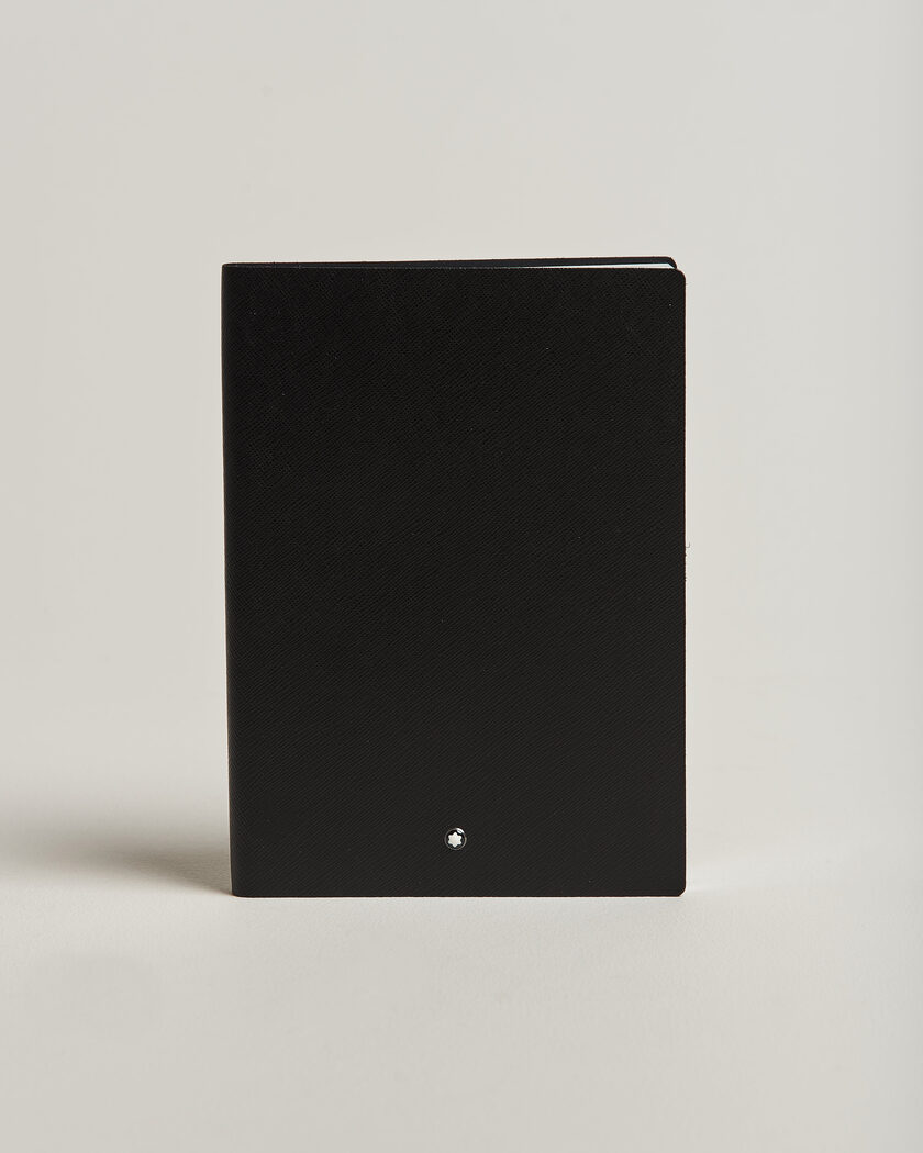 Montblanc Notebook Medium, Saffiano Leather Black – Noir