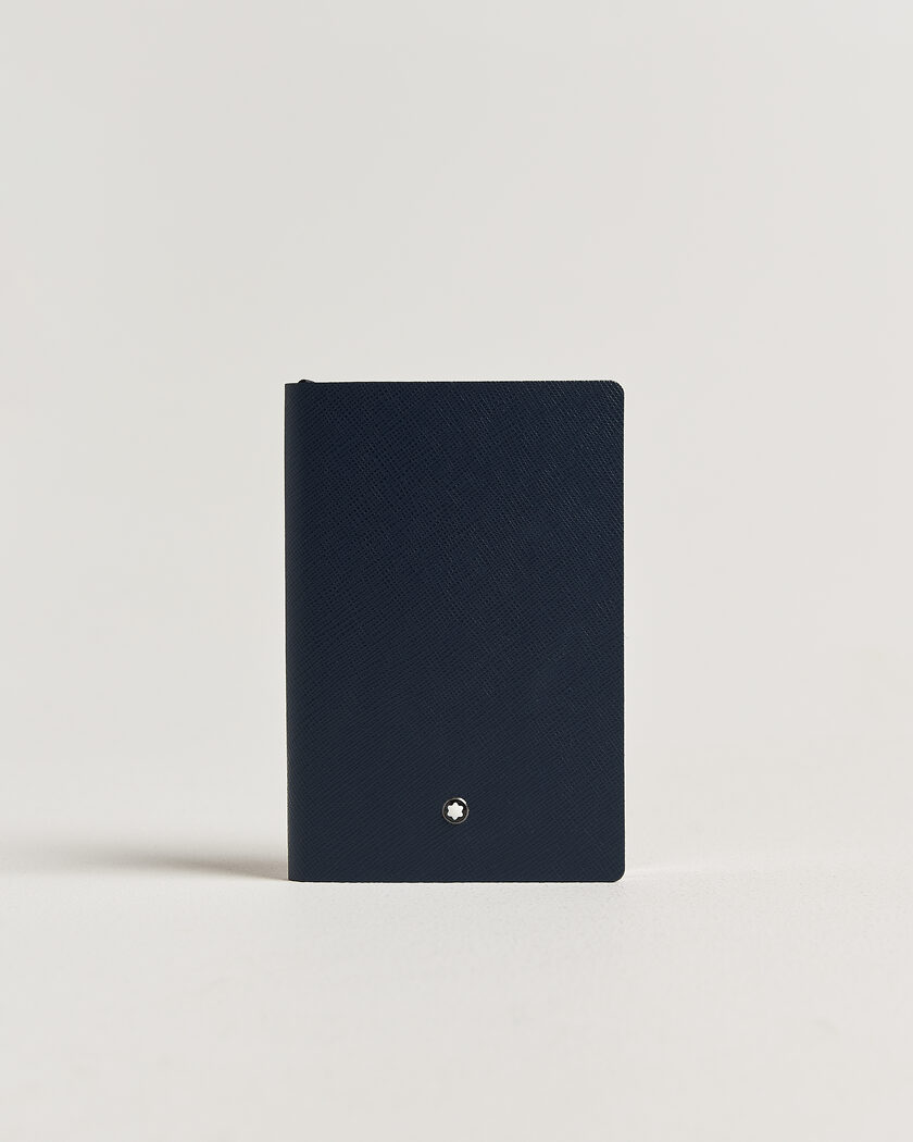 Montblanc Notebook Small, Saffiano Leather Ink Blue – Bleu