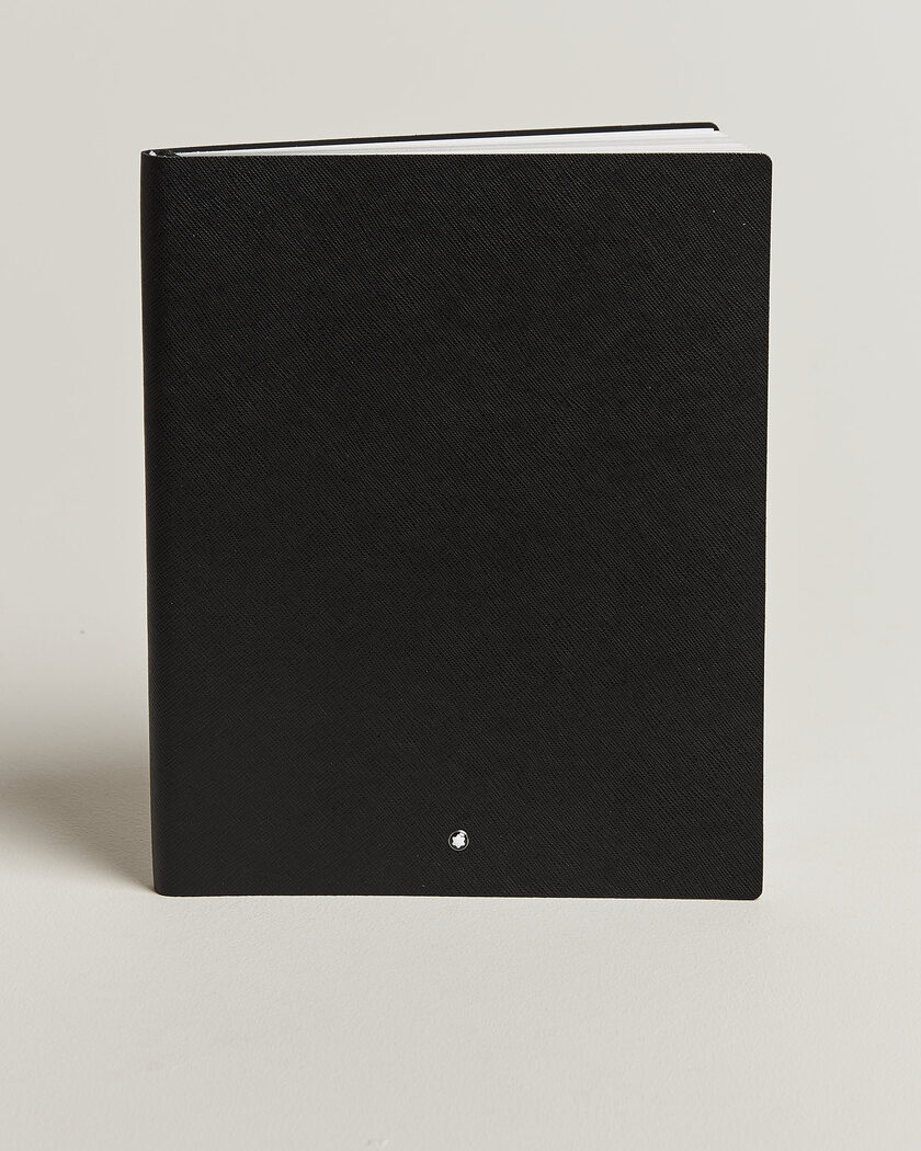 Montblanc Notebook Large, Saffiano Leather, Lined Black – Noir