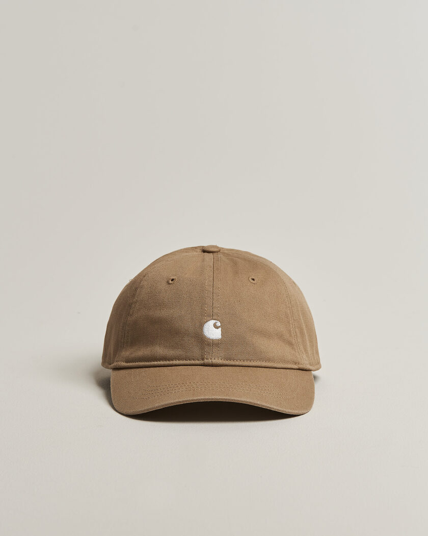 Carhartt WIP Madison Logo Cap Leather – Bruin