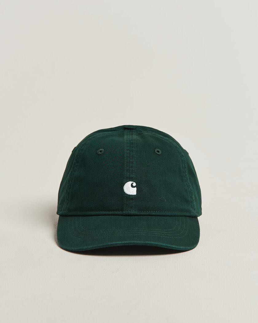 Carhartt WIP Madison Logo Cap Dark Scarab – Groen