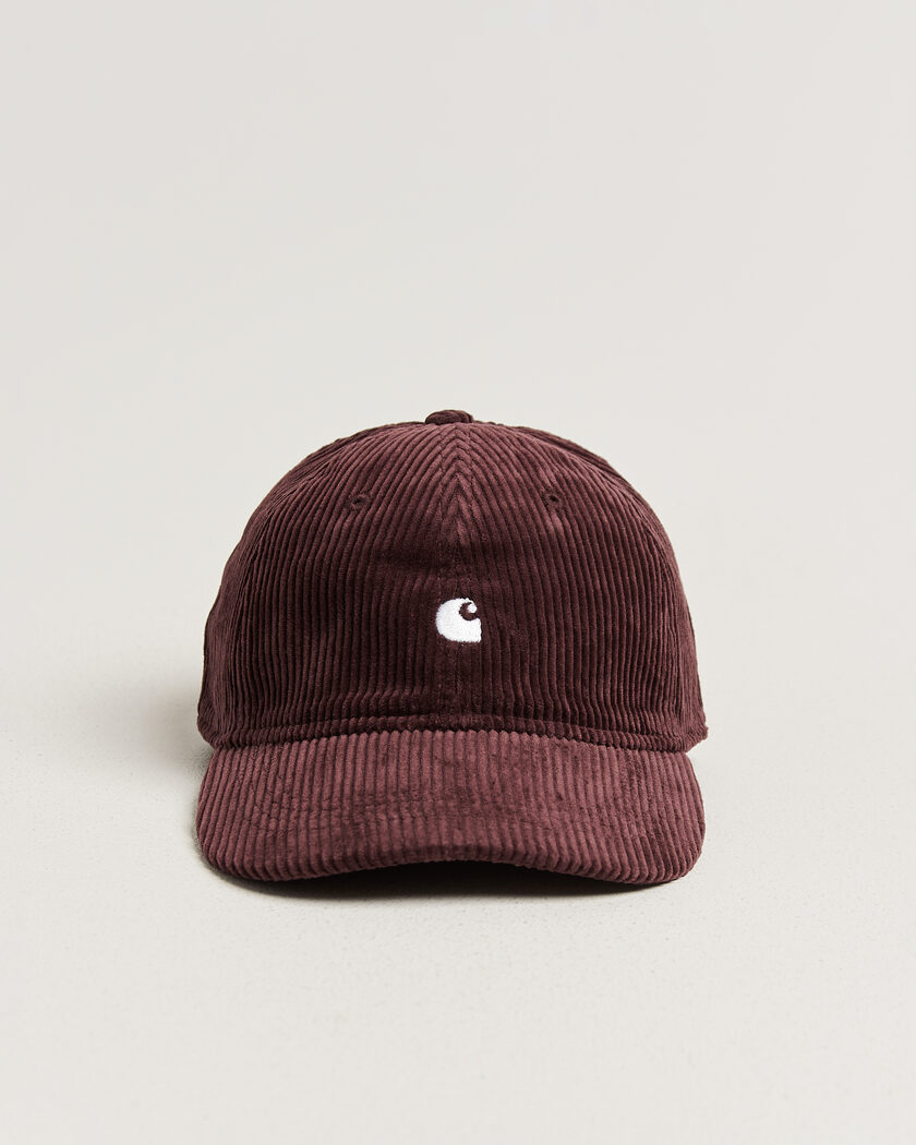 Carhartt WIP Harlem Cord Cap Amarone – Rouge