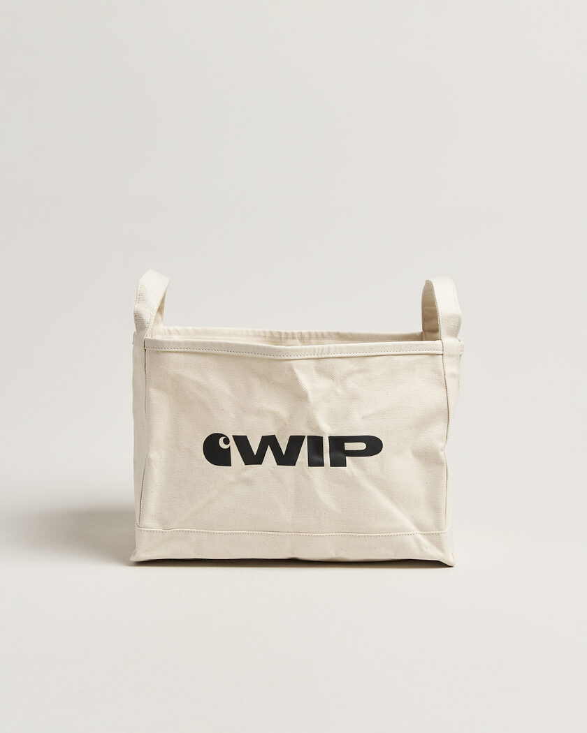 Carhartt WIP Whip Magazine Canvas Basket Natural – Blanc