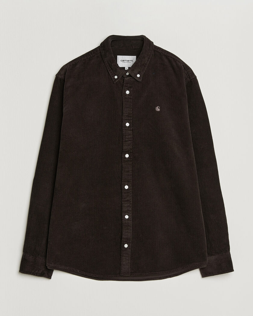 Carhartt WIP Madison Cord Shirt Tobacco – Bruin