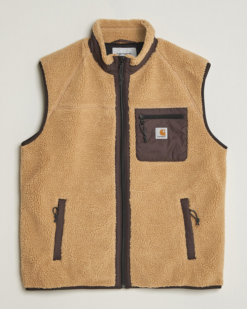 Carhartt WIP Prentis Pile Vest Tobacco – Marron