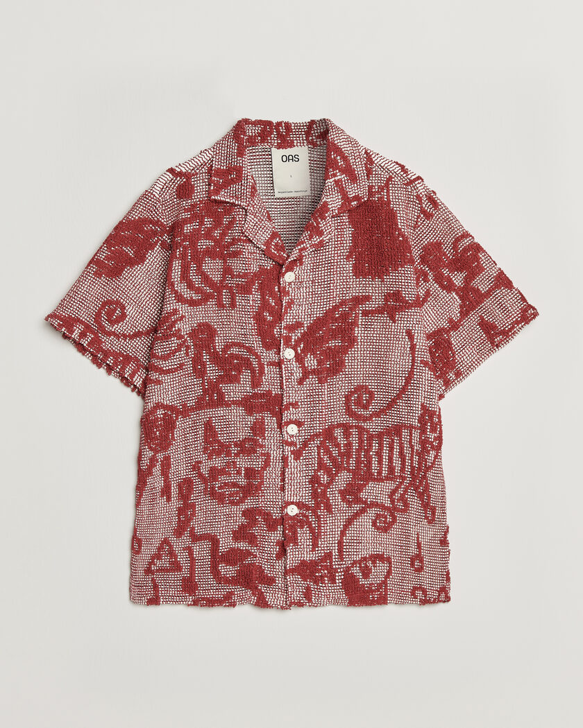 OAS Arcano Cuba Short Sleeve Shirt Red – Rouge
