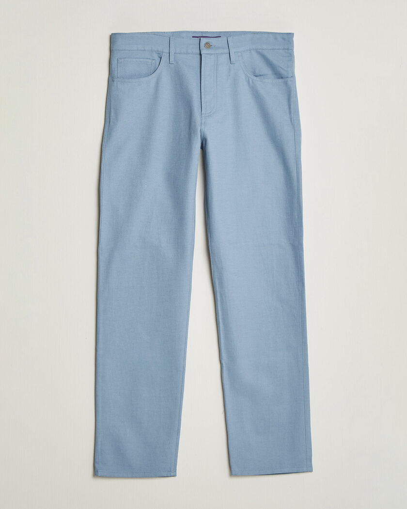 Ralph Lauren Purple Label 5-Pocket Italian Denim Pants Winward Blue – Blauw