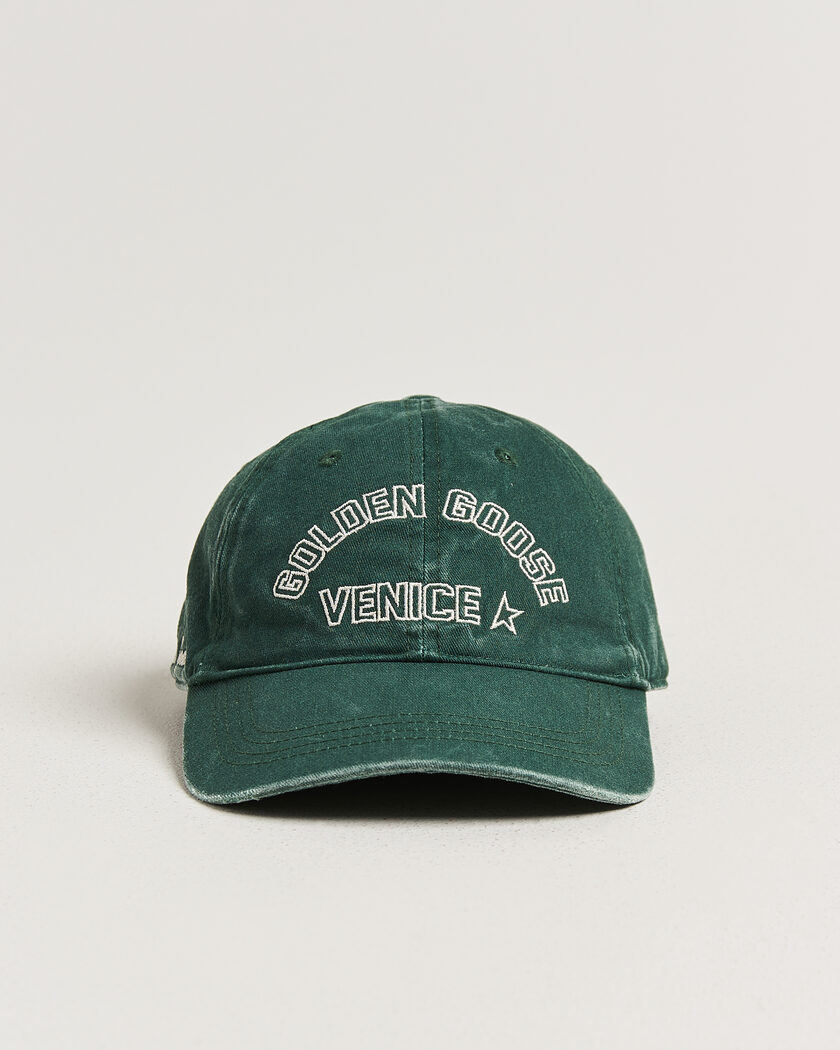 Golden Goose Journey Baseball Cap Pineneedle – Vert