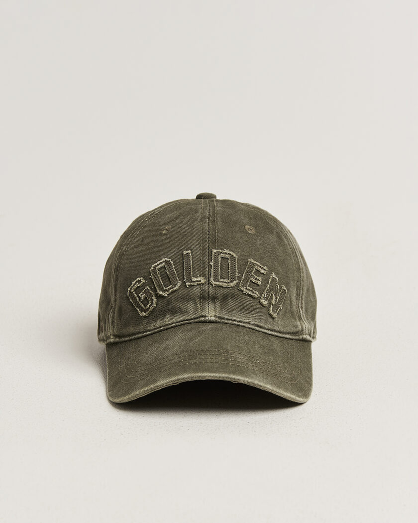Golden Goose Journey Baseball Cap Dark Kalamata – Groen