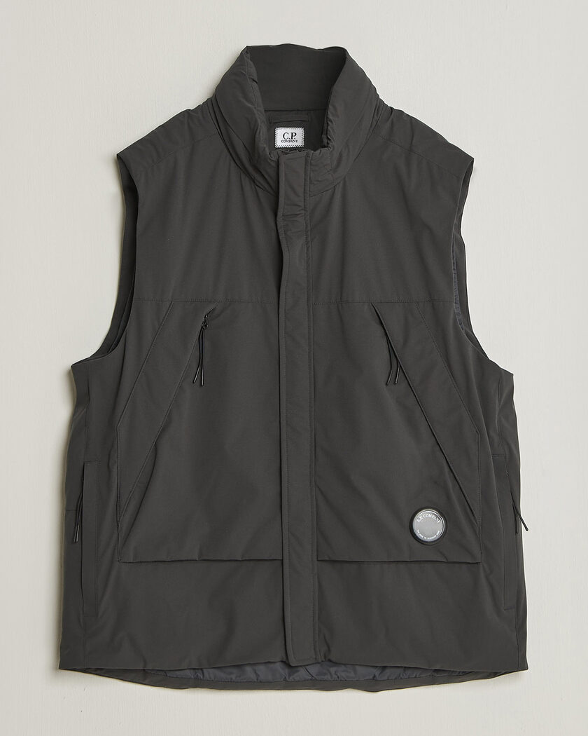 C.P. Company Pro-Tek Lightweight Padded Vest Dark Grey – Gris