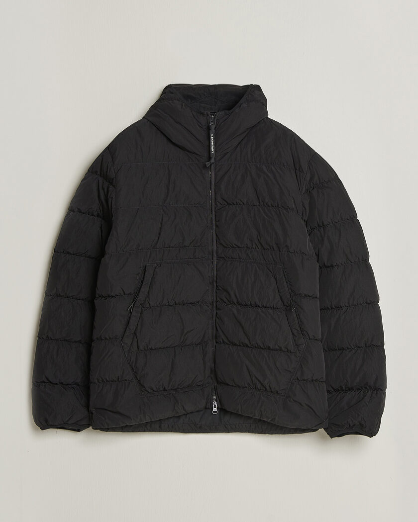 C.P. Company Chrome-R Goggle Down Jacket Black – Noir
