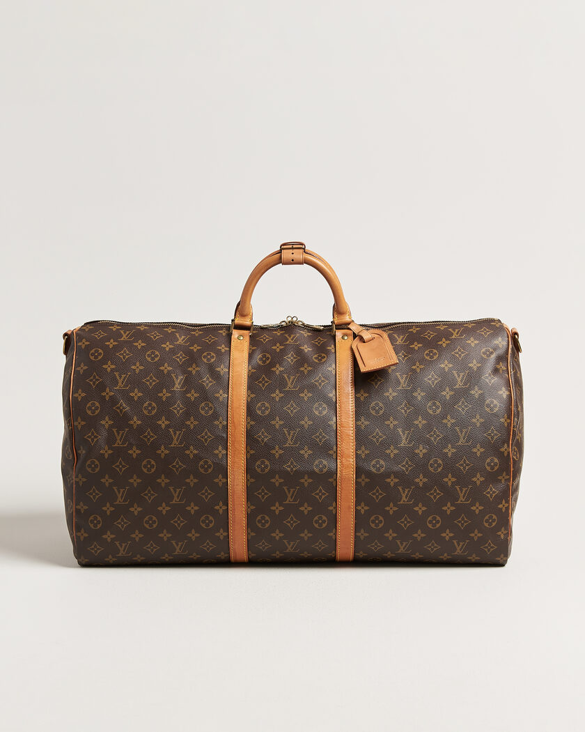 Louis Vuitton Pre-Owned Keepall 60 Bandouliére Monogram – Bruin