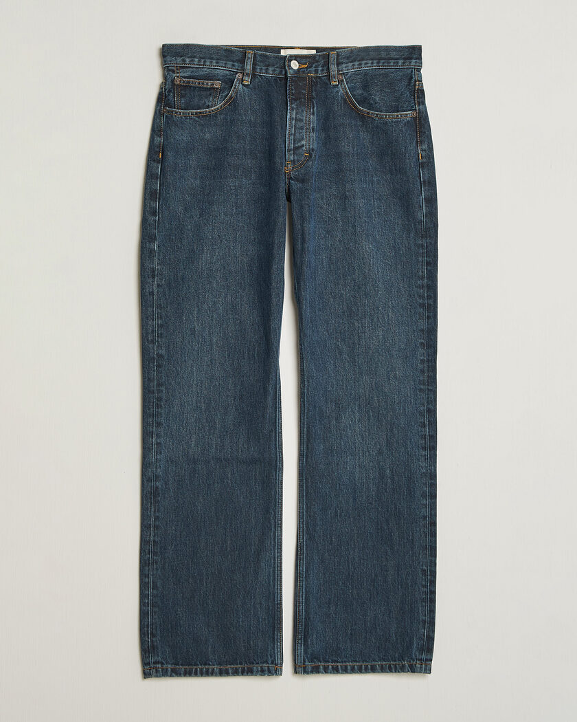 Jeanerica Arrow Straight Jeans Honey Mid Blue – Bleu