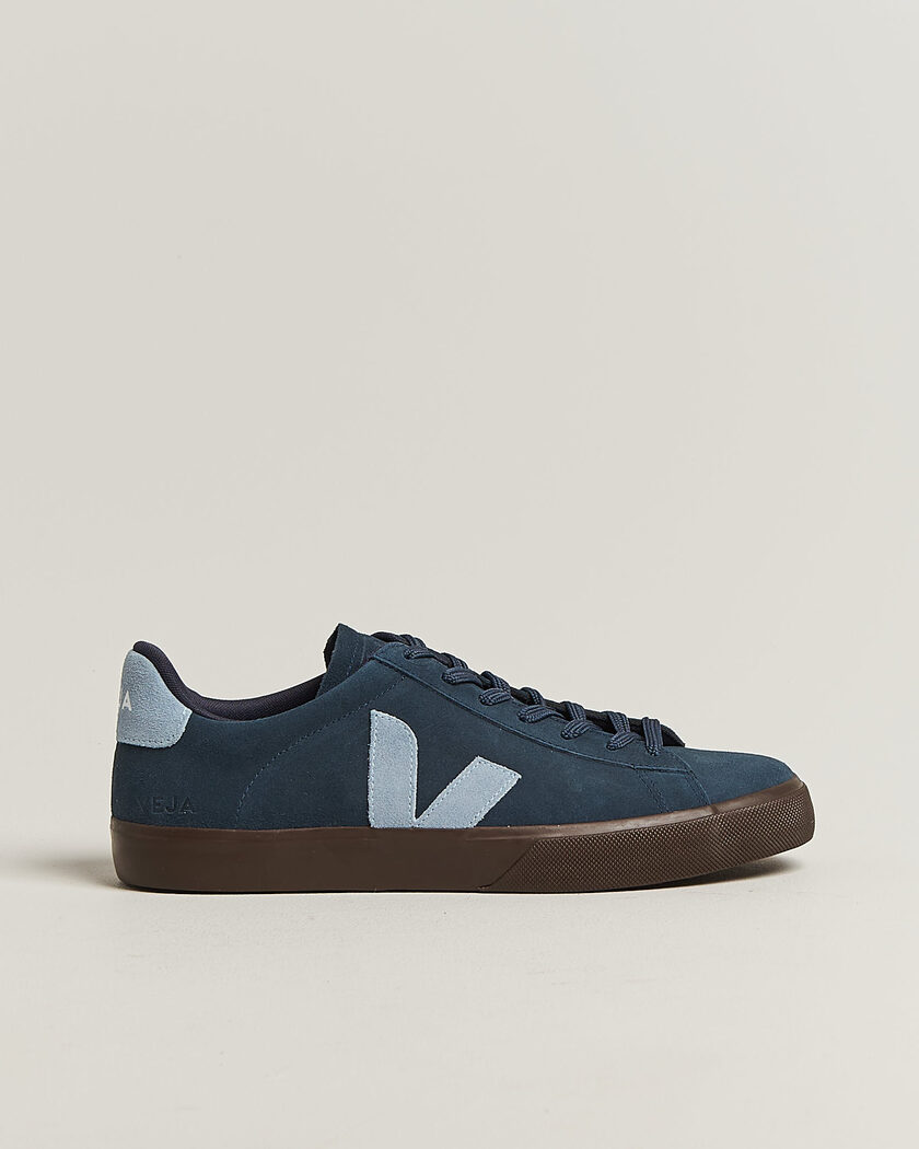 Veja Campo Suede Sneaker Nautico/Steel Eagle – Bleu