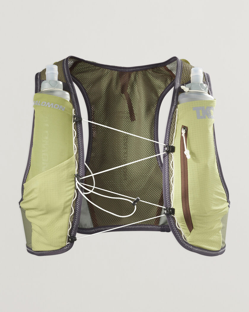 Pas Normal Studios X Salomon Race Skin 2 Vest Sweat Pea – Groen