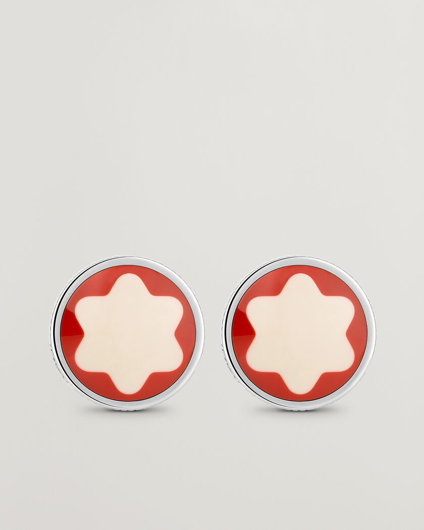 Montblanc Cufflinks Heritage Rouge et Noir – Zilver
