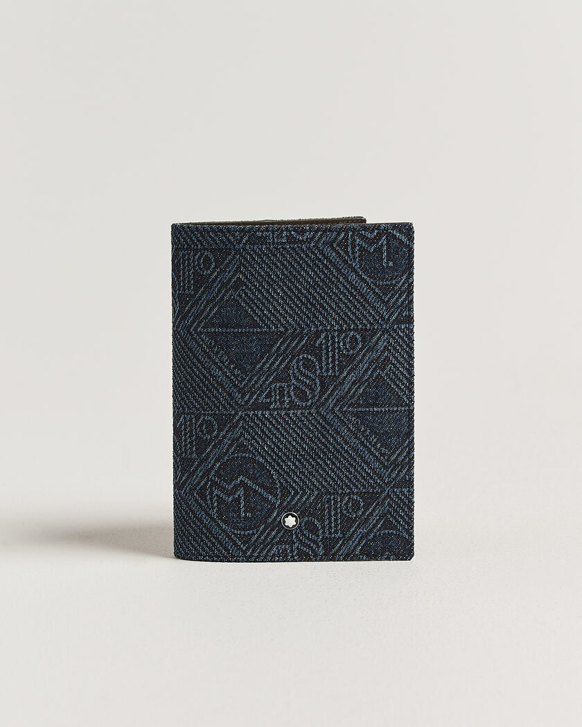 Montblanc Passport Holder 4810 Denim – Bleu