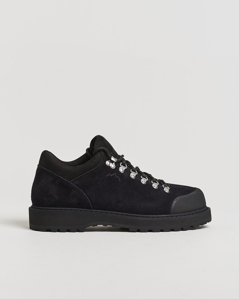 Diemme Cornaro Low Boot Black Suede – Zwart