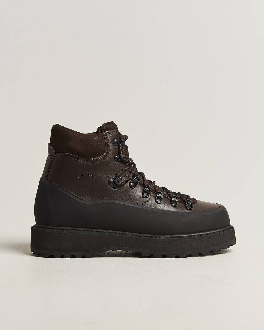 Diemme Roccia Vet Gomma Boot Mogano Dark Brown Calf – Marron