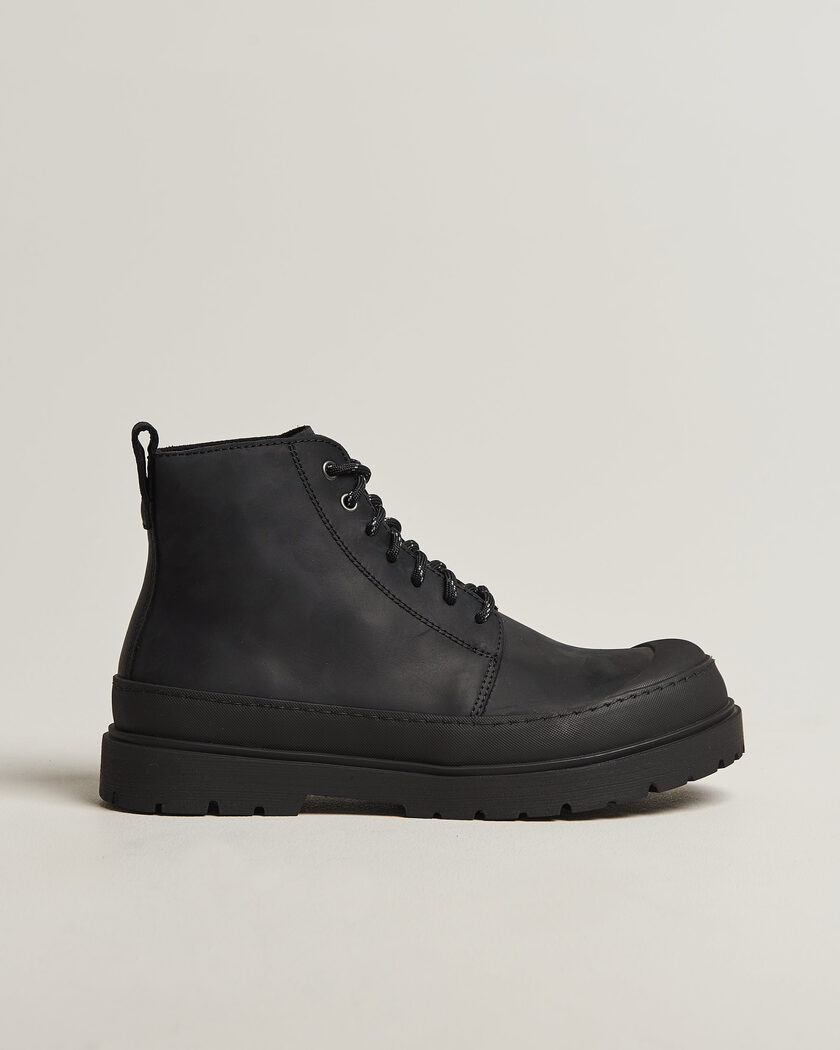 BIRKENSTOCK Prescott Oiled Leather Boot Black – Noir