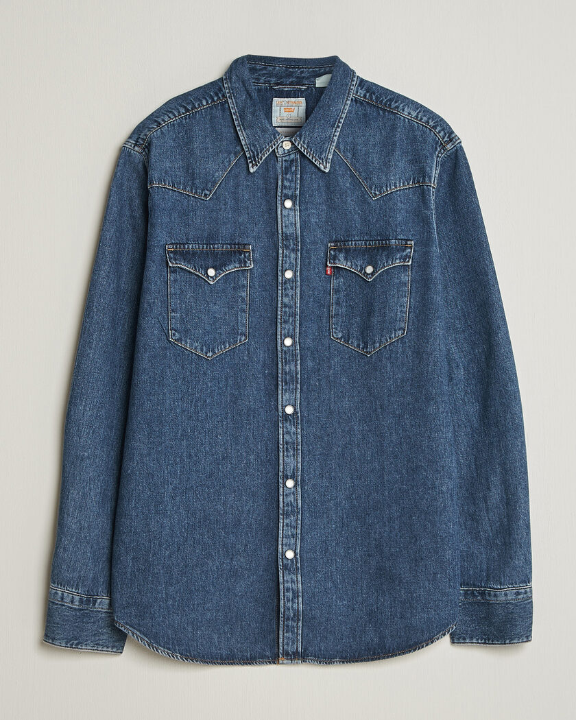 Levi's Barstow Western Standard Shirt Soulcell Western – Bleu