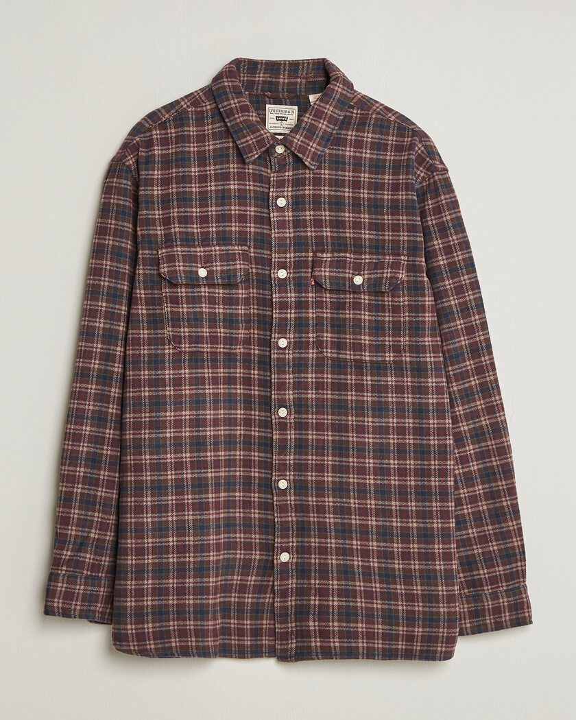 Levi's Jackson Worker Shirt Vineyard Wine – Rood