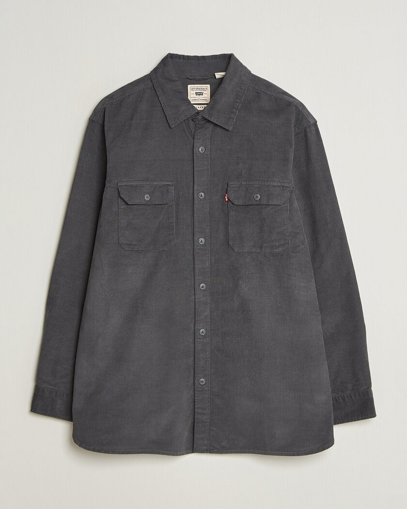 Levi's Jackson Corduroy Worker Shirt Greystroke – Grijs