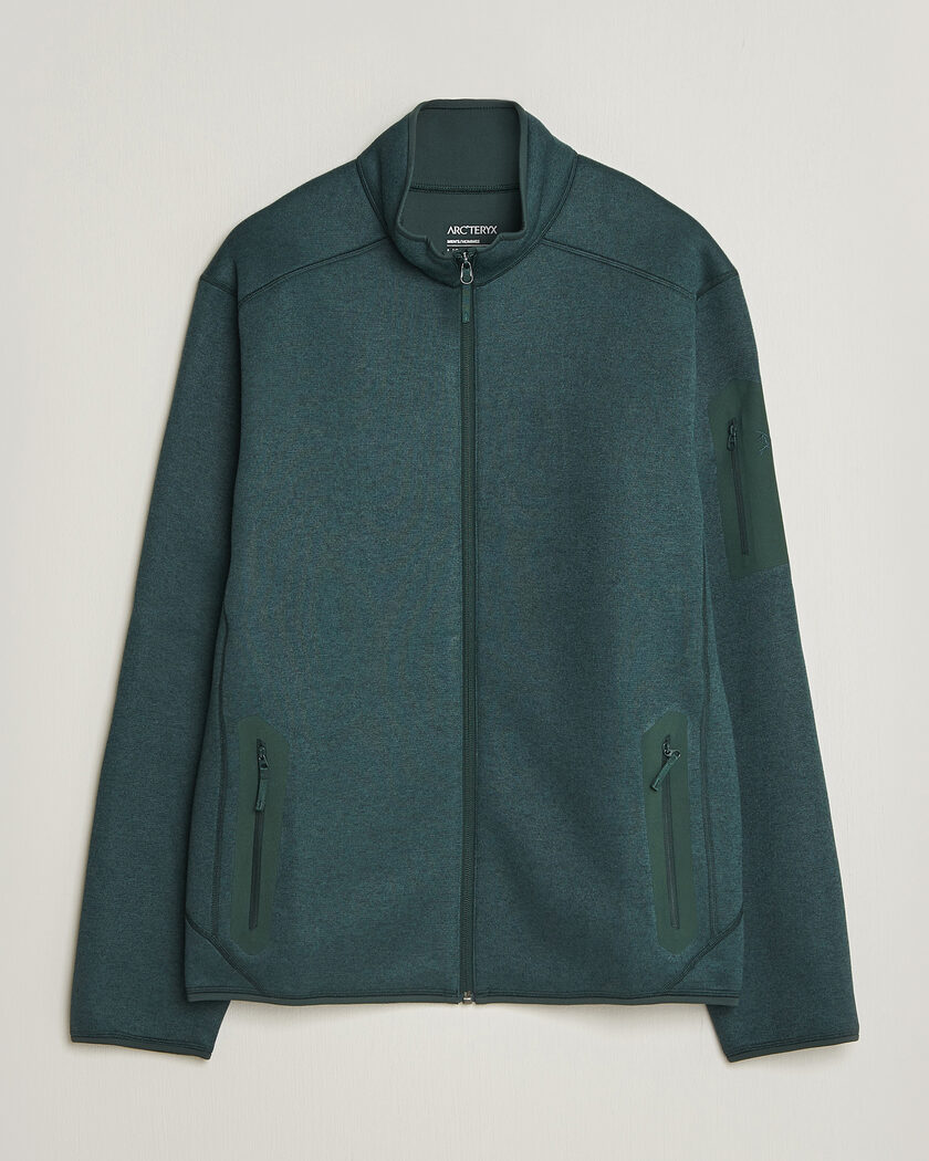 Arc'teryx Covert Full Zip Dark Jade Heather – Vert