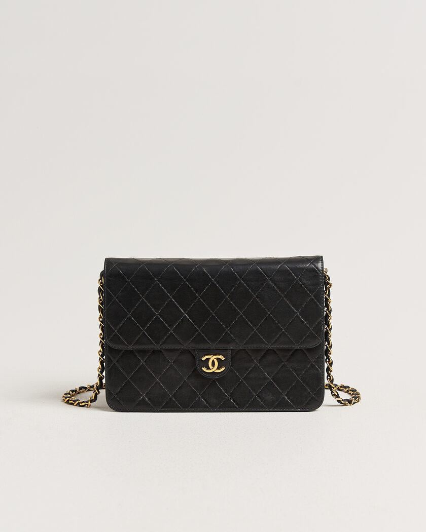 Chanel Pre-Owned Single Flap Bag Black – Noir