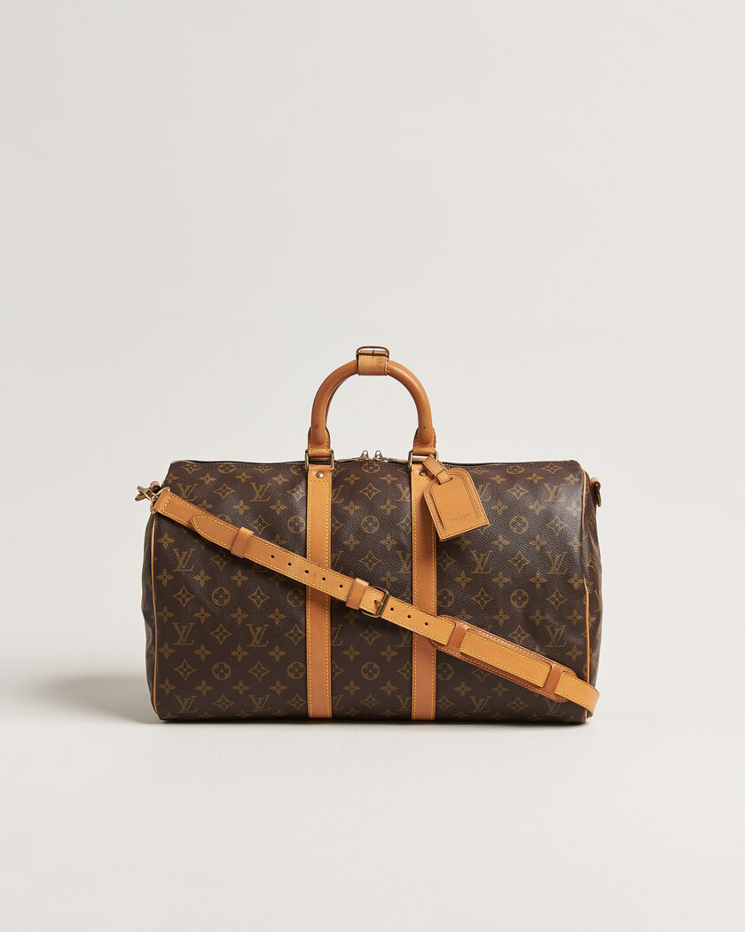 Louis Vuitton Pre-Owned Keepall Bandouliére 45 Monogram – Marron