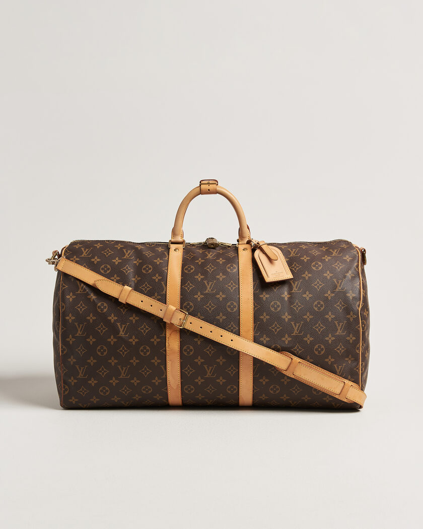 Louis Vuitton Pre-Owned Keepall Bandouliére 55 Monogram – Bruin