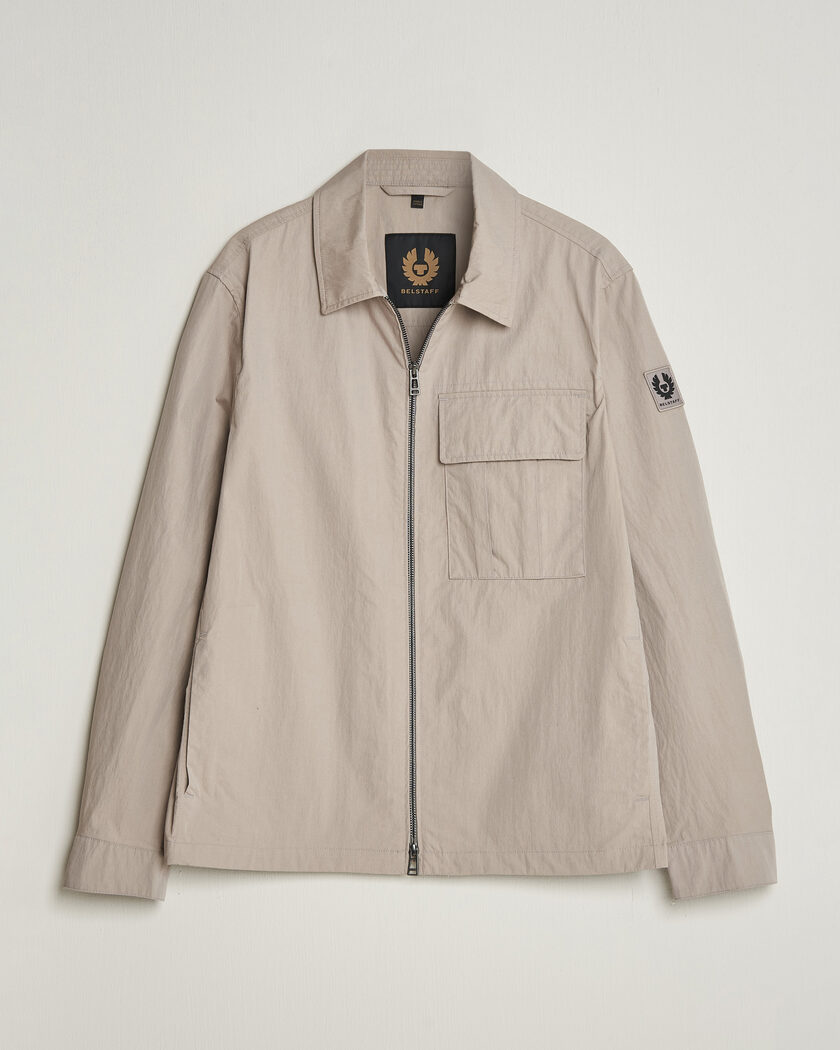Belstaff Cargo Overshirt Concrete – Grijs