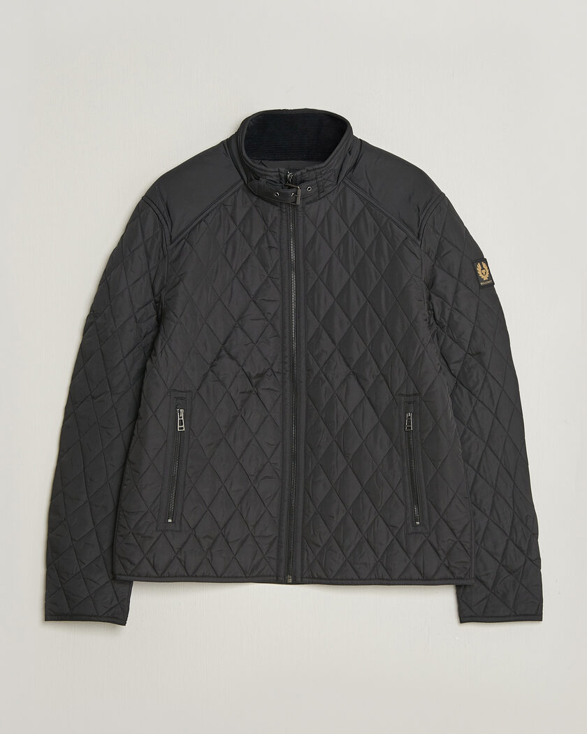 Belstaff Pembroke Quilted Jacket Black – Noir